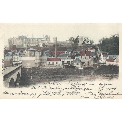 Saint-Aignan - Vieux Moulins vers 1900